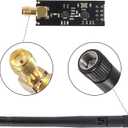 5pcs Wireless Transceiver Module 2.4G 1100m NRF24L01+PA+LNA in Antistatic Foam for ArduinoIDE Compatible with Antenna