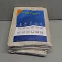 RUGSREAL Bedroom Rug 3x5 Washable Rug for Living Room Small Entryway Carpet with Rubber Backing Stain Resistant Dining Room Throw Mat Modern Solid Color Area Rug for Bedside Kitchen, Beige