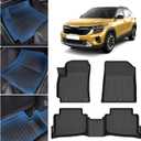 Sunsdrew Floor Mats for 2021-2026 Kia Seltos Accessories (Not for 2027)