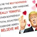 3 x Funny Valentines Day Card for Boyfriend, Sweet Valentine's Day Gifts for Boyfriend, Romantic Anniversary Birthday Card Gifts from Girlfriend, Love Card for Men Him (FY-183)