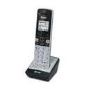 AT&T TL86003 Additional Cordless Handset for TL86103 - DECT 6.0 Expandable Handset with Caller ID, Call Waiting, Connect to Cell Bluetooth, Silver/Black