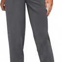 Womens Linen Palazzo Pants Summer Straight Leg Drawstring Elastic Waist Casual 2025 Trouser with Pockets (XX-Large, Grey)