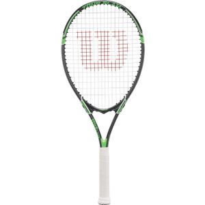 WILSON Tour Slam Adult Recreational Tennis Rackets (Grip Size 2 - 4 1/4", Grey/Green) WILSON Tour Slam Adult Recreational Tennis Rackets (Grip Size 2 - 4 1/4", Grey/Green)