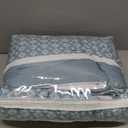 Great Bay Home 3-Piece Reversible Blue Full/Queen Quilt Comforter with 2 Shams | Lightweight, All-Season, Cozy, Modern Bedspreads | Paisley Coverlet Sets | Kadi Collection