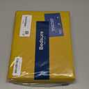 Bedsure Mustard Yellow Duvet Cover Twin/Twin XL Size - 2 Pieces Prewashed Cotton-Like Extra Soft Bedding Set, Includes 1 Twin Duvet Cover 68x90 Inches with Zipper Closure & 1 Pillow Sham, No Comforter