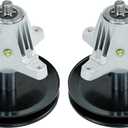T1600 Deck Spindle Assembly 618-06989 918-06989 for MTD Troy Bilt 46 inch Deck T1500 LT 4600 CLT46CVT TB46 2 Pack