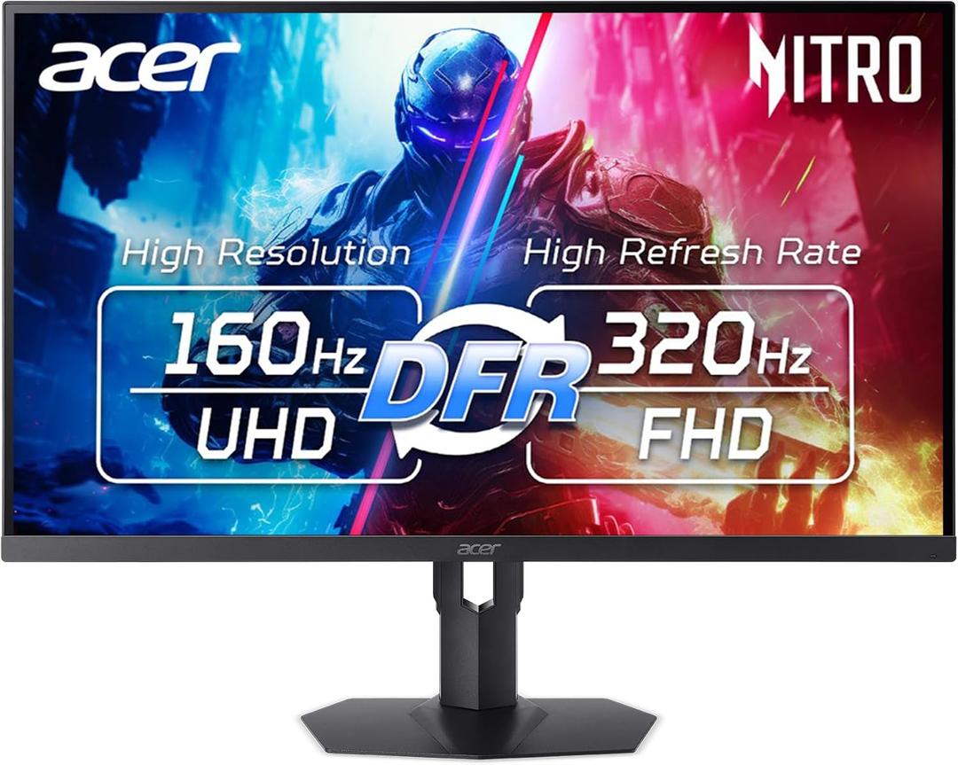 Acer Nitro 31.5 4K 3840x2160 MiniLED 160Hz DFR 320Hz Gaming Monitor XV325QK