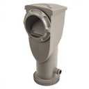 Funsicle SkimmerPlus 1,500 GPH 2-in-1 Filter Pump and Skimmer System for Above Ground Swimming Pools - Easy Pool Cleaning & Maintenance (Grey)