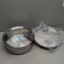 oneisall Dog Water Fountain, 7L/230oz/1.8G Quiet Dog Fountain Water Bowl, Stainless Steel Dog Water Fountain with Visual Water Level&Triple Filtration for Large Medium Small Breed Dogs Pets