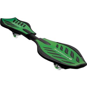 Razor RipStik Caster Board Classic Collection, 2 Wheel Skateboard with 360-degree Casters, for Kids,Teens and Adults (Green)