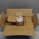 8 Pcs Spice Containers - 8.5oz Glass Spice Jars With Acacia Airtight Lid and Labels - Stackable Empty Round Spice Bottles for kitchen Seasoning, coffee bean, tea, suger, herbs