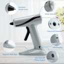 Cordless Hot Glue Gun, Fast Preheating Rechargeable Hot Glue Gun Kit with 30 Premium Glue Sticks for School Crafts DIY Arts Quick Home Repairs, Grey - 20W