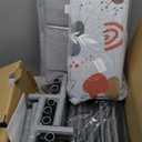 65 x 50 Inch Baby Playpen with Mat, Playpen for Babies and Toddlers, Baby Play Pen Playard for Indoor & Outdoor Active Center Game Fence, Skin-Friendly Fabric and Soft Breathable Mesh, Grey