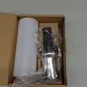 Soap Dispenser for Kitchen Sink Chrome, Sink Soap Dispenser Stainless Steel Refill from The Top Built in Sink Soap Dispenser with 13 OZ Soap Bottle