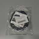 Bike Lock Cable, 30-inch Combination Lock, 4-Digit Resettable, Black