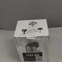 DESIGNERS FOUNTAIN Preston Outdoor Light Fixture, 8 Inch Exterior Wall Lantern Sconce for Front Door, Patio and Porch, Black, 1161-BK