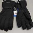 MCTi Waterproof Mens Ski Gloves Winter Warm 3M Thinsulate Snowboard Snowmobile Cold Weather Gloves (XX-Large, Black)