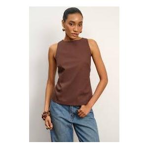 Woman's Top, Brown L