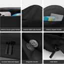 Mini Gym Bag for Women Small Gym Tote Bag Waterproof Sports Duffel Bags Dance Yoga Workout Bag 2025 (Black)