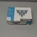 GU10 Halogen Bulb 120v 50w Warmer Bulbs, 2800k Warm White gu10 Dimmable for Candle Warmer, Scent Wax Burner, Fragrance Melt, Warming Bulb Pack of 6