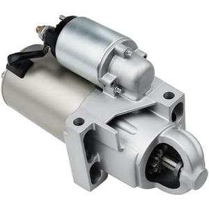 New Starter Compatible with Chevy GMC Truck Van Medium Duty 4.3 5.7L Silverado 2500 3500, Blazer Tahoe Suburban Astro Yukon Savana Express, 1999-2000 Cadillac Escalade, 10465578 6449N