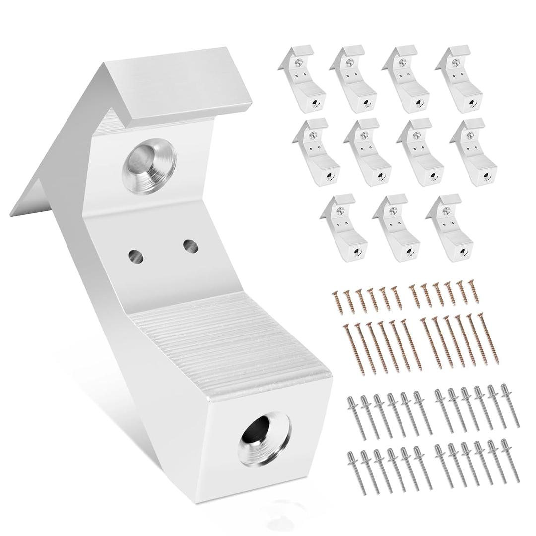 12Pcs Squeaky Floor Repair Kit Wood Floor Repair Tool Fasten Subfloor to Joists Tightly Wood Floor