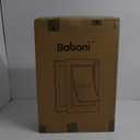 Baboni 3-Flap Pet Door for Wall, Steel Frame and Telescoping Tunnel, Aluminum Lock, Double Flap Dog Door and Cat Door, Strong and Durable (Pets Up to 100 Lb) -Large (Large)