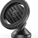 SYNCWIRE MagSafe Car Mount - Flexible Rotation Magnetic Phone Holder for Dash, Strong Magnets, Universal Compatible iPhone, Samsung, Pixel - MagSafe Car Accessories