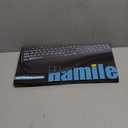 Large Print Backlit Wireless Keyboard  Ergonomic Keyboards with Wrist Rest, 7-Color Light up, Quiet Low Profile Keys, 2.4G Wireless Rechargeable Full Size Keypad for Computer Laptop Windows, Black