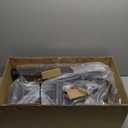 Boat Trailer Steps with Handrail Heavy-Duty Boat Boarding Step Ladder for The Tongue, Side Mount Non Slip 3 Steps