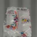 Toddler Baby Girls Mexican Dress Traditional Embroidered Floral Cinco De Mayo Outfit Summer Folklorico Fiesta Dress (6-12 Months, White)