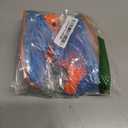 KUBUA Kids Sneakers for Boys Girls Running Tennis Shoes Lightweight Breathable Sport Athletic (2 Big Kid, Blue Orange a)