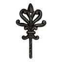FantasHome Wall Mounted Cast Iron Home Decor Single Hook with Unique Design (Guard)