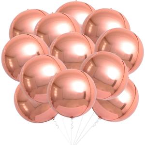 KatchOn, Giant Rose Gold Balloons - 22 Inch, Pack of 12 | Rose Gold Foil Balloons for Birthday Party Decorations | Mylar Balloon for Anniversary Decorations 2025 KatchOn, Giant Rose Gold Balloons - 22 Inch, Pack of 12 | Rose Gold Foil Balloons for Birthday Party Decorations | Mylar Balloon for Anniversary Decorations 2025