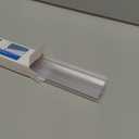 AmazerBath 3 PCS Shower Door Bottom Seal for 3/ 8 Inch Glass - (15.75 Inches x 3), 3 Section Segmented Shower Installation Kit Frameless Glass Door Seal Strip