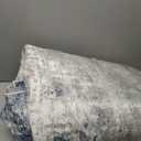 8x10 Area Rugs for Living Room Washable Bedroom Dining Room Blue Grey