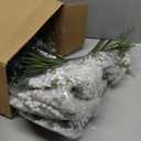 Janinka 100 Pcs Baby Breath Artificial Flowers Bulk Artificial Baby Breath Gypsophila Flower 20.8 Inch Real Touch Faux Gypsophila Bouquet Fake Floral Greenery for Wedding Party Decor (White)