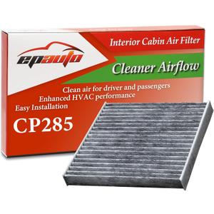 EPAuto CP285 (CF10285) Premium Cabin Air Filter includes Activated Carbon