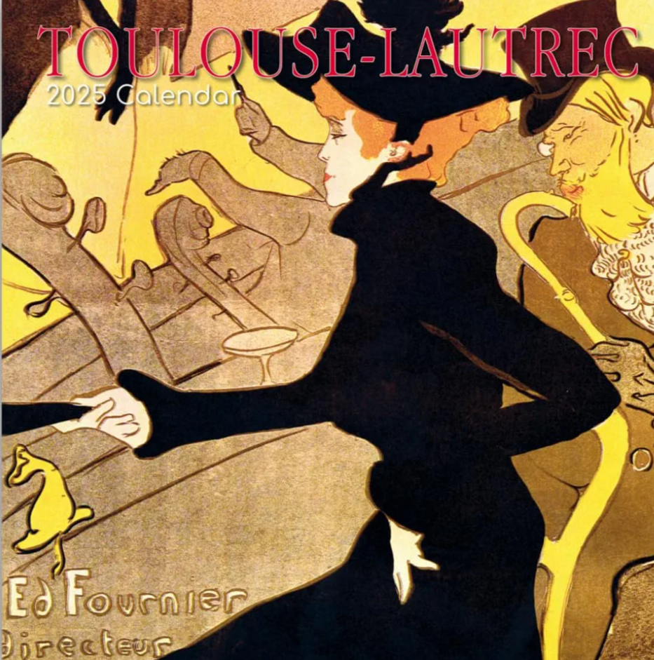Toulouse-Lautrec - Henri de Toulouse-Lautrec - Art Calendar 2025 16 Month Calendar: Original The Gifted Stationery Co. Ltd [Multilingual] [Calendar] (Wall Calendar)