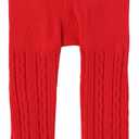 American Trends Tights for Toddler Girls Halloween Stripped Leggings Baby Cable Knit Tights, 0-6 Month