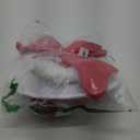 5 Pcs Cat Hat Costume Accessories,Red White Striped Cat Hats/Red Bow/White Furry/White Gloves,Halloween Costume Cosplay