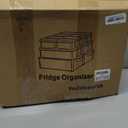 14 Pack Fridge Organizer, Stackable Refrigerator Organizer Bins with Lids, BPA-Free Fridge Organizers and Storage Containers for Fruit, Vegetable, Food, Drinks, Cereals, Clear