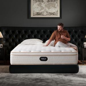 Full Size Mattress 12 Inch, Medium Firm with Memory Foam and Individually Wrapped Pocket Coils, Fiberglass-Free, CertiPUR-US Certified