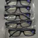 Gaoye Professional Reading Glasses for All Day - Computer Readers with Blue Light Protection - Value Pack 0.75