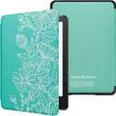 WALNEW Case for 6.8" Kindle Paperwhite (Model No. M2L3EK / M2L4EK), Premium Lightweight PU Leather Protective Cover, Smart Case with Auto Wake/Sleep (Mandala)