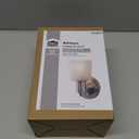 KICAAO Modern LED Wall Sconce,Warm White 3000K,Hardwired Indoor Outdoor Wall Lights Set of 2 Up and Down Wall Mount Light for Living Room Bedroom Hallway Corridor Conservatory(with G9 Bulbs) (White)