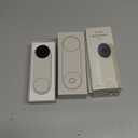 Google Nest Doorbell (Wired, 3rd Gen) - 2K Video and Gemini, Live View, Night Vision, 2-Way Audio - Works with Google Home - 2025 Model - Linen