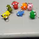 JOYIN 28 PCS Pink Valentines Cards with Animal Popping Eyes Keychains for Gifts Party Favor, Classroom Exchange Prize, Valentines Greeting Cards