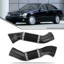 Pair of Air Intake Inlet Duct Tube Hose 1120943482 + 1120943582 Compatible with Mercedes Benz E320 3.2L 2003-2005