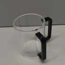 Judaica Hand Washing Cup with Dual Handles, 5" Acrylic Wash Cup for Jewish Ritual